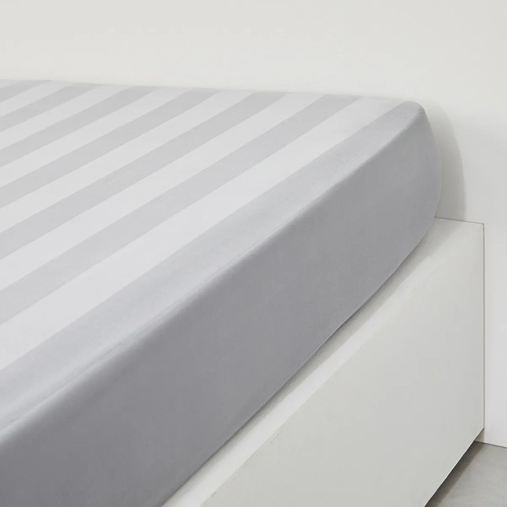 Σεντόνια με λάστιχο Today  DH 180/200+30 Satin TODAY Prestige Acier