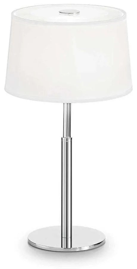 Φωτιστικό Επιτραπέζιο Hilton 075525 18x35cm 1xG9 40W White Ideal Lux