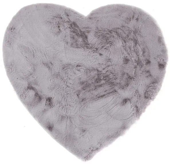 Παιδικό χαλί Bunny Kids Heart Silver Royal Carpet - 100 x 100 cm