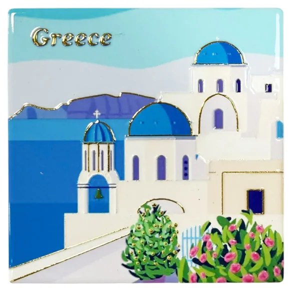 Σετ σουβέρ Greece 4τμχ - Coaster set 4pcs