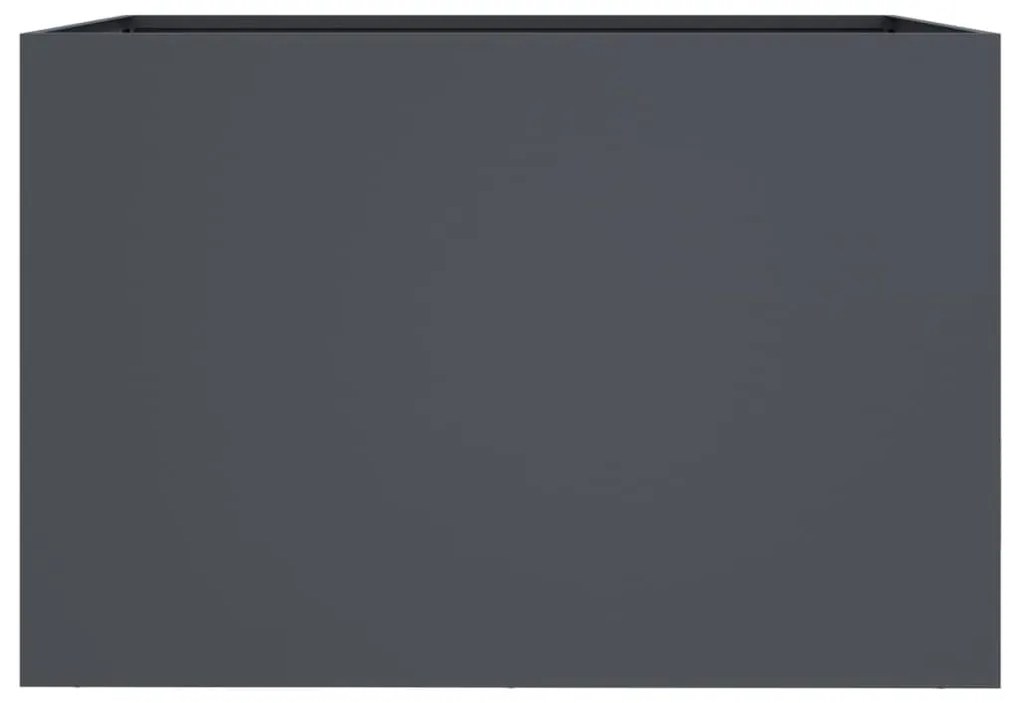 Ζαρντινιέρα Ανθρακί 62x40x39 εκ. από Χάλυβα Ψυχρής Έλασης - Ανθρακί