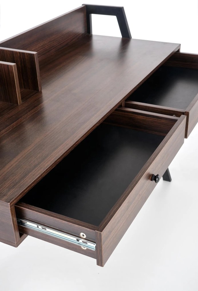 B47 desk walnut / black DIOMMI V-CH-B/47