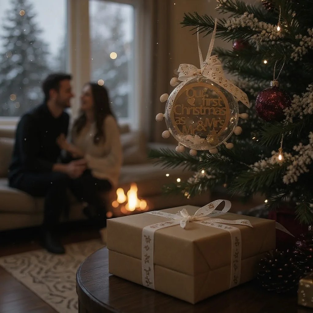 Μπάλα Mr & Mrs - Κόκκινο