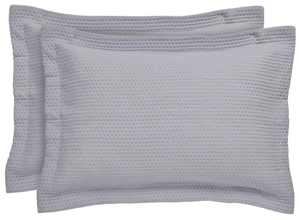 Μαξιλαροθήκες 9635 (Σετ 2τμχ) Grey Das Home 50Χ70 Microfiber