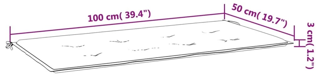 ΜΑΞΙΛΑΡΙ ΓΙΑ ΠΑΓΚΑΚΙ ΚΗΠΟΥ ΜΠΕΖ 100 X 50 X 3 ΕΚ. 47625