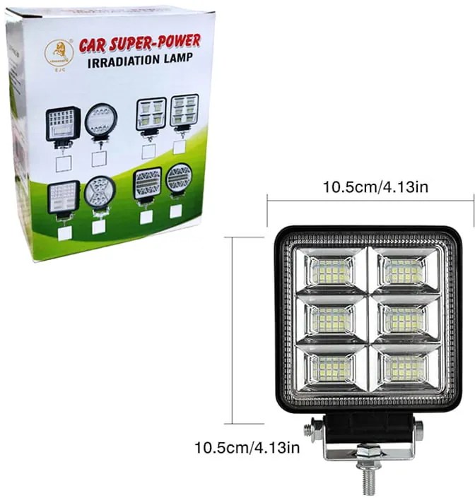EJC LED προβολέας εργασίας 6000Κ 9-60V - LED Working Light