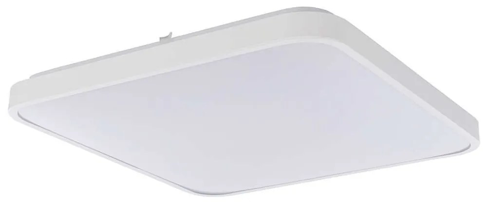 Φωτιστικό Οροφής - Πλαφονιέρα Agnes Square 8113 Led 32W 3000K 43,5X43,5cm White Nowodvorski Metal, Plastic