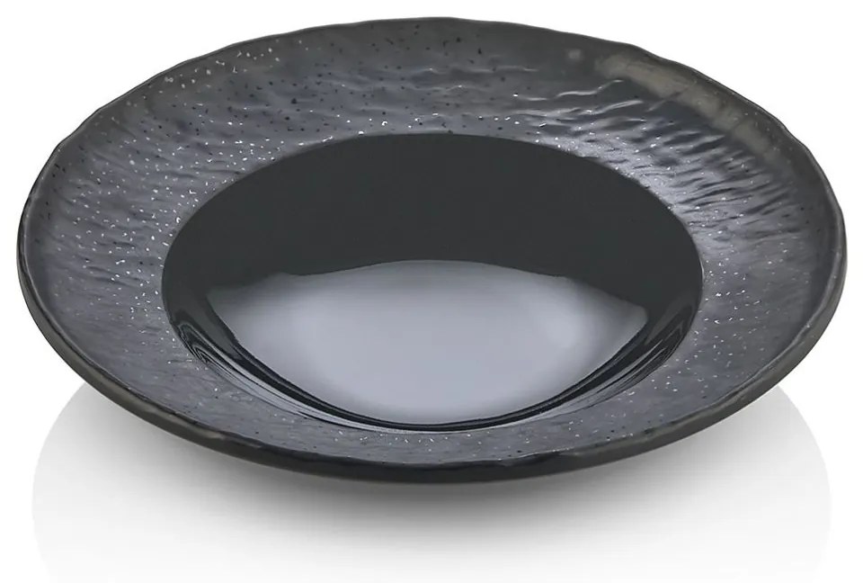 Πιάτο Pasta Μελαμίνη Μαύρο 25 εκ. - 6.3 εκ. Νο.9066 - Formel - 6 ΤΜΧ