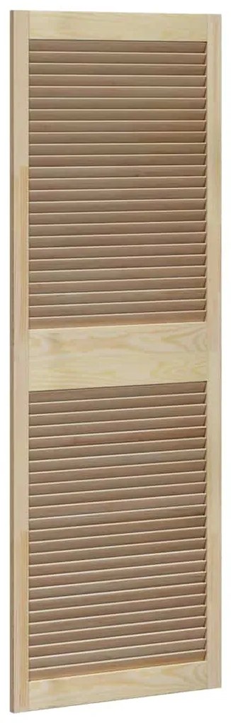 vidaXL Πόρτα Ντουλάπας Φυσικό 140.5 x 2.1 x 49.5 cm Μασίφ ξύλο πεύκου