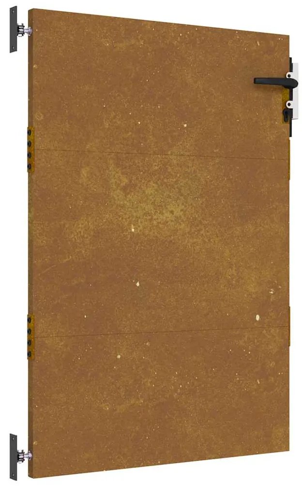 vidaXL Πόρτα Κήπου 85x125 εκ. από Ατσάλι Corten