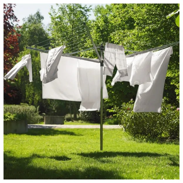 Brabantia Lift-O-Matic για εξωτερικούς χώρους 90300269, 60 m, Ρυθμιζόμενο ύψος, Μεταλλικό καρφί, Ανθεκτικό στη διάβρωση, Inox