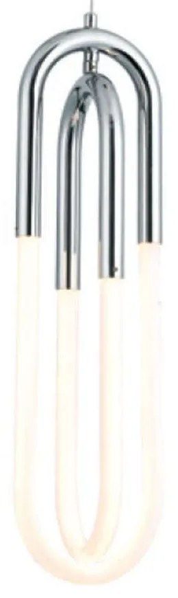 Φωτιστικό Οροφής Venus ZM33LEDP15CH 16W Led 15x15x230cm Chrome Aca Metal