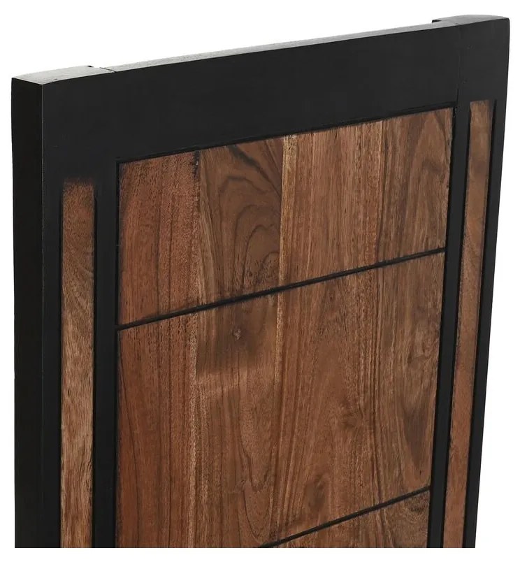 Καρέκλα Τραπεζαρίας DKD Home Decor Σκούρο καφέ ξύλο ακακίας (42 x 47 x 102 cm)