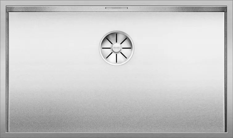Blanco Zerox 700-U Durinox Ματ Λείος Νεροχύτης Υποκαθήμενος με 1 Γούρνα 74x44 cm