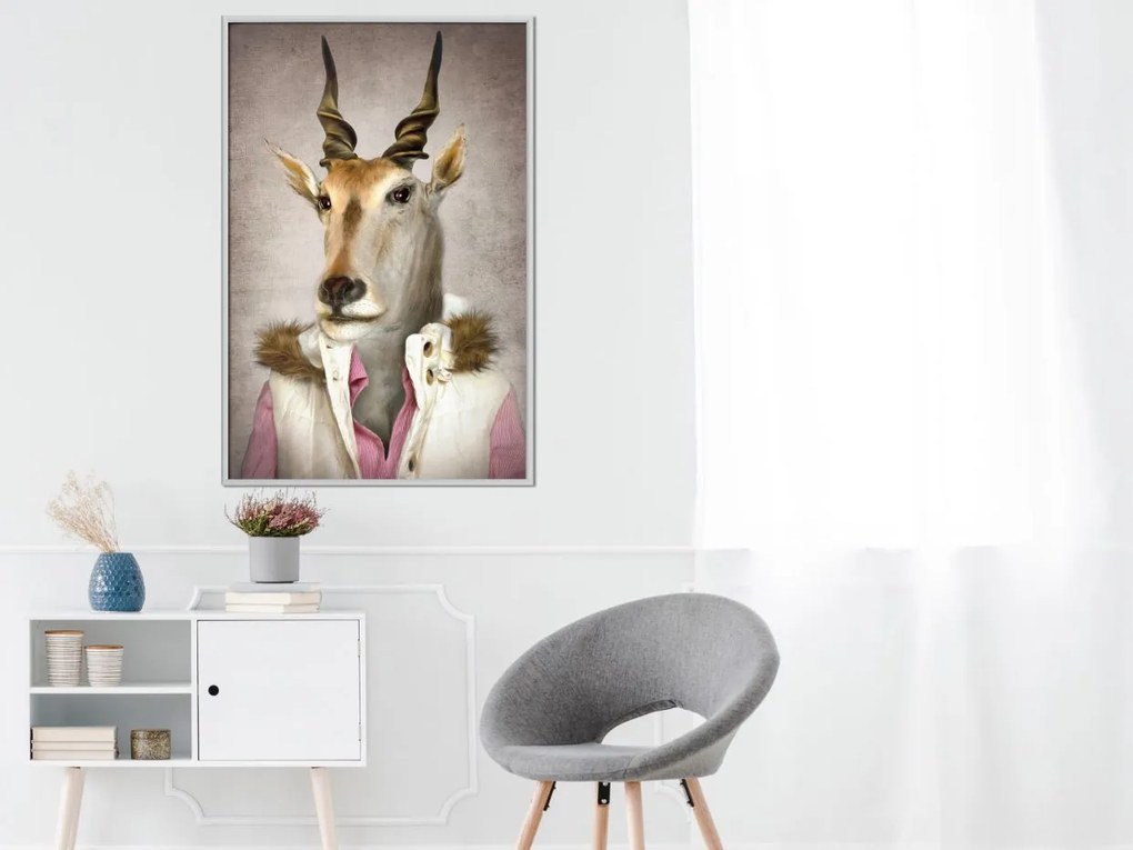 Αφίσα - Animal Alter Ego: Antelope - 20x30 - Χρυσό - Χωρίς πασπαρτού