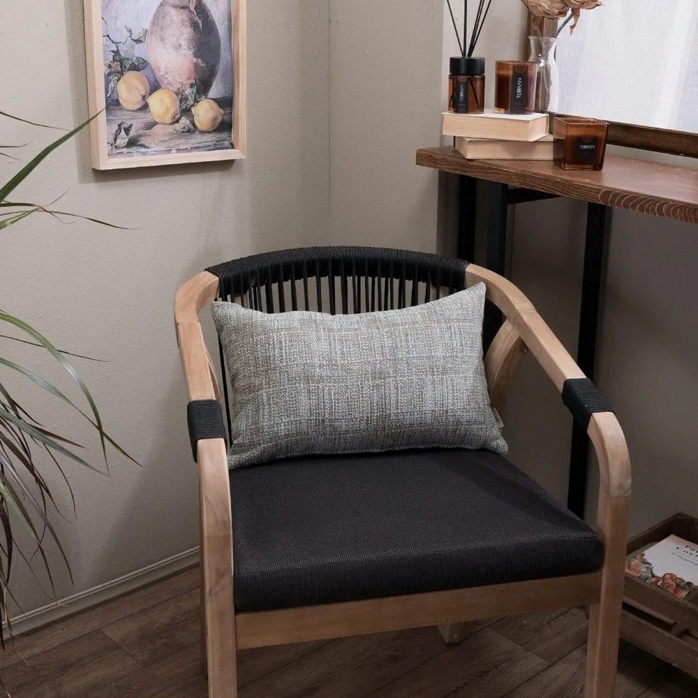 Μαξιλάρι Διακοσμητικό (Με Γέμιση) Hampton 13 Greige Teoran 30X50 Cotton-Acrylic