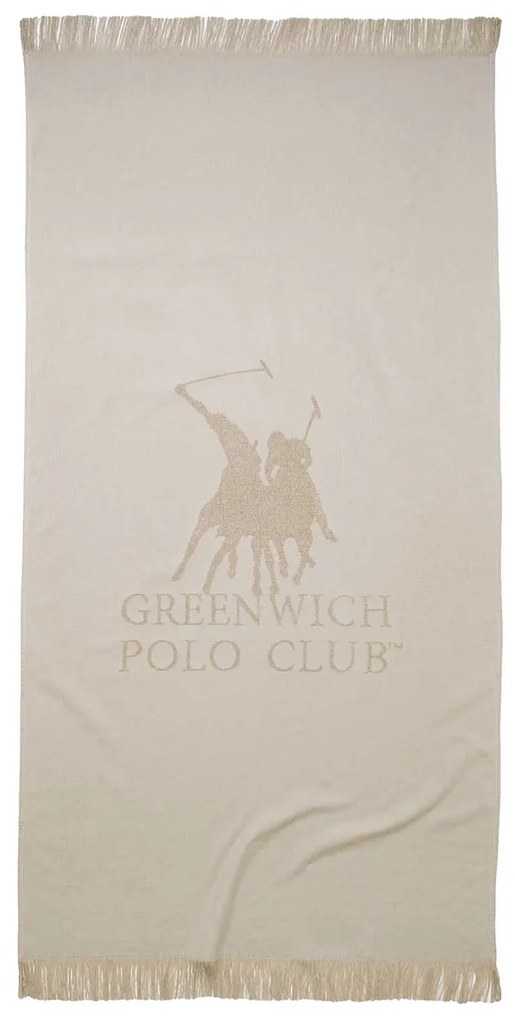Πετσέτα Θαλάσσης (80x170) Greenwich Polo Club Beach 3780 Σπαγγί