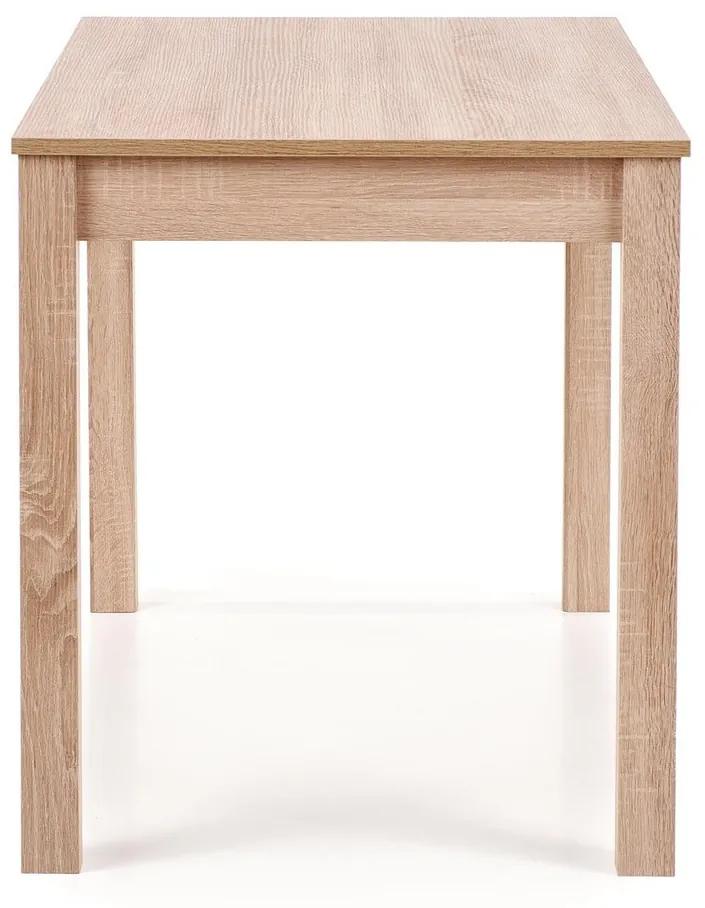 Τραπέζι Houston 225, Sonoma οξιά, 76x68x120cm, 22 kg, Πλαστικοποιημένη μοριοσανίδα, Ινοσανίδες μέσης πυκνότητας | Epipla1.gr