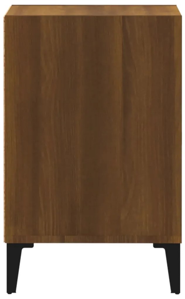 vidaXL Έπιπλο Τηλεόρασης Καφέ Δρυς 100x35x55 εκ. Επεξεργασμένο Ξύλο