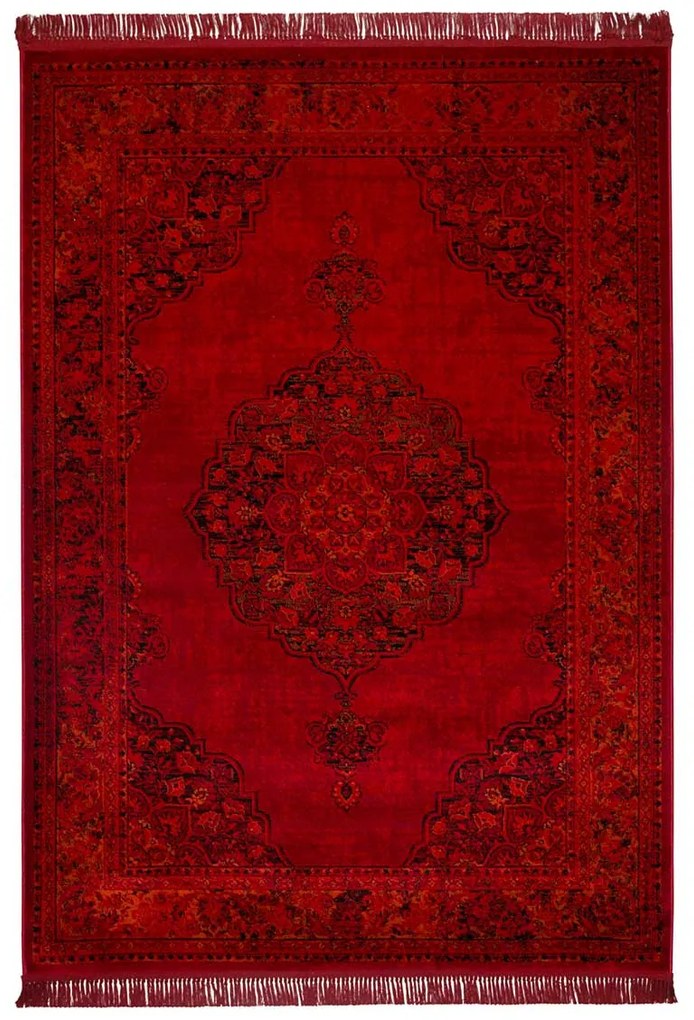 Χαλί (160x230) Βιοκαρπέτ Mauri 02278A Burgundy