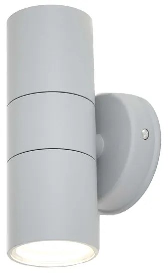 Φωτιστικό τοίχου Ouachita 2xGU10 Outdoor Up-Down Wall Lamp Grey D15.2cmx11.3cm (80200634) - 80200634 - 80200634