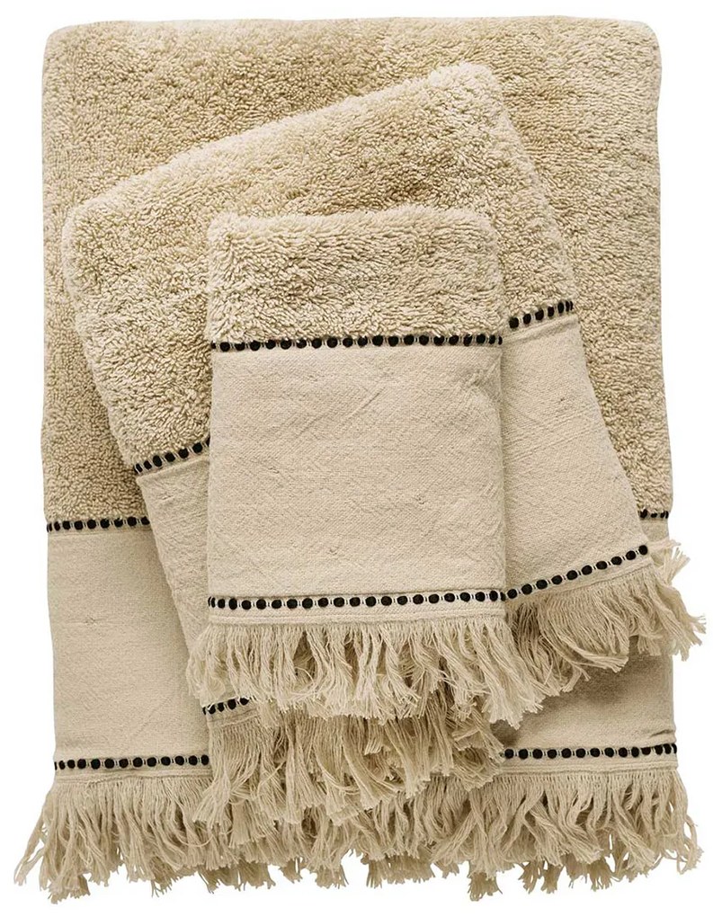 Πετσέτες Μπάνιου (Σετ 3τμχ) Das Home Daily Line 0697 Beige 600gsm
