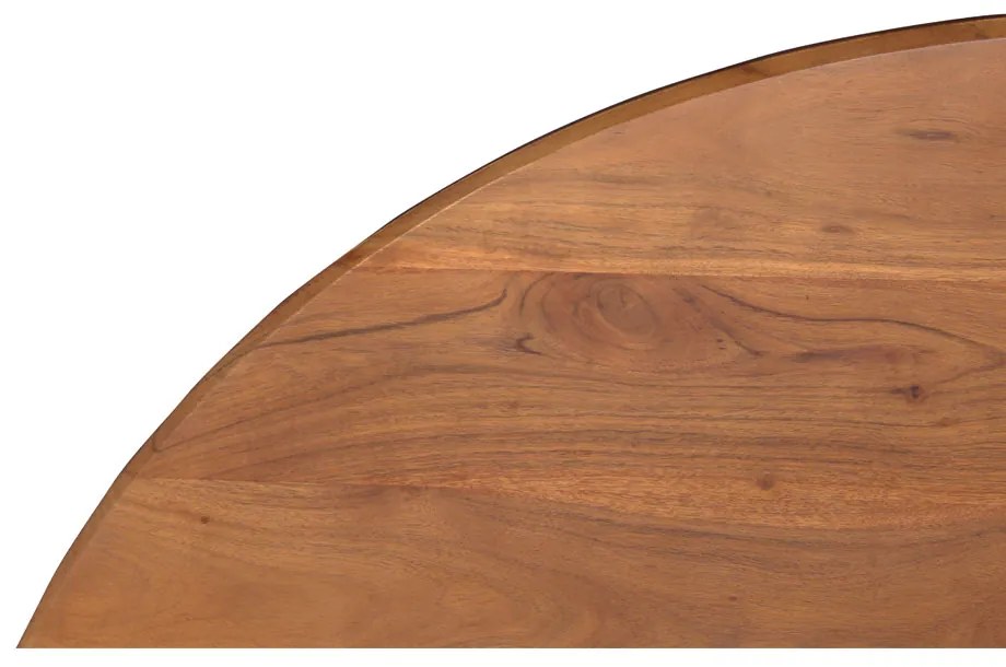 TWIST ΤΡΑΠΕΖΙ ΦΥΣΙΚΟ 130x130xH77cm - 02-0655