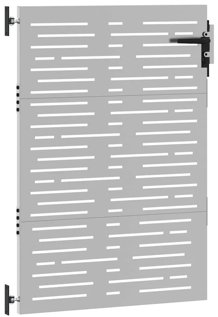 vidaXL Πύλη Κήπου με Τετράγωνο Σχέδιο 85 x 150 εκ. από Ατσάλι Corten