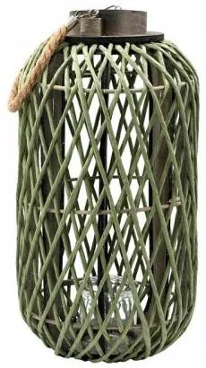 ΨΑΘΙΝΟ ΦΑΝΑΡΙ Fylliana FL8302 ΠΡΑΣΙΝΟ ΧΡΩΜΑ 24x45εκ 726-125-020