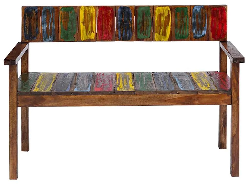 vidaXL Καρέκλες Τραπεζαρίας 4 Τεμαχίων από Μασίφ Ανακυκλωμένο Ξύλο