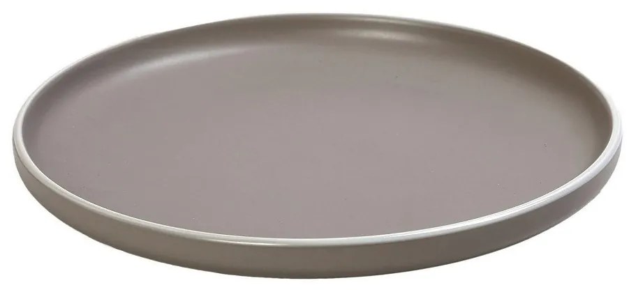 Πιάτο Ρηχό Φαγητού Stoneware Γκρι Mood Nordic Step ESPIEL 27,3x27,3x3,5εκ. ATA120K6