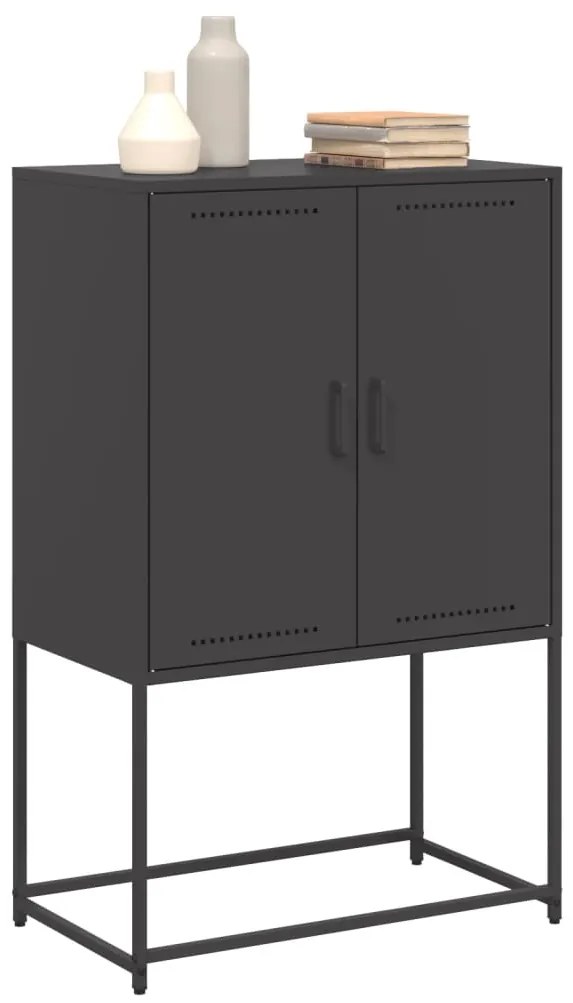 Έπιπλο Τηλεόρασης Πράσινο Λαδί 100,5x39x60,5 εκ. από Ατσάλι - Πράσινο
