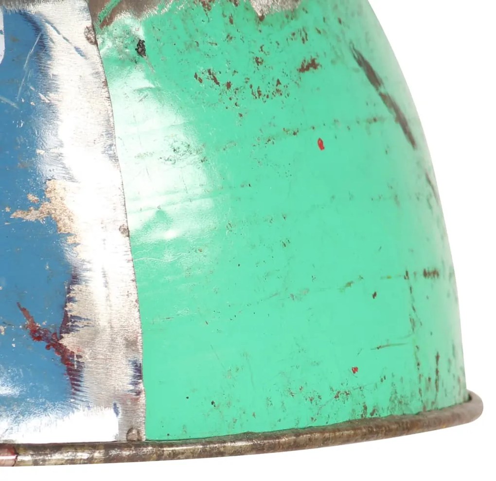 vidaXL Φωτιστικό Κρεμαστό Vintage Στρογγυλό 25 W Πολύχρωμο 31 εκ. Ε27
