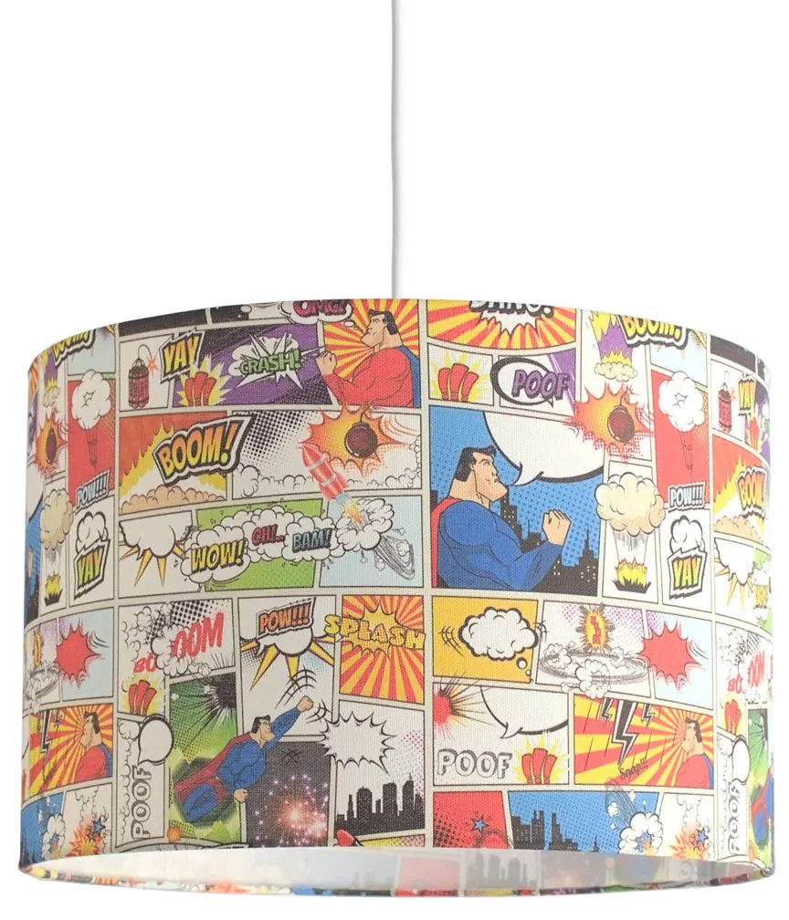 Παιδικό φωτιστικό οροφής VEIS Super Heroes 2