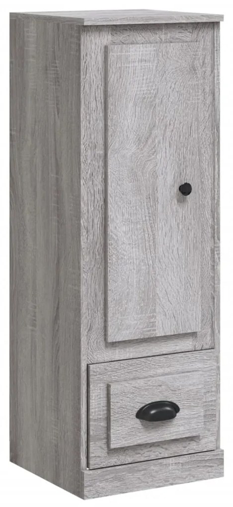vidaXL Ντουλάπι Γκρι sonoma 36x35,5x103,5 εκ. από Επεξεργασμένο Ξύλο