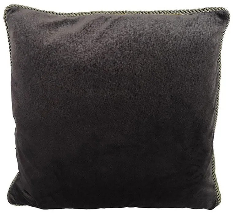 Μαξιλάρι Διακοσμητικό (Με Γέμιση) Nuit 018887 Anthracite 45X45 Βελούδο