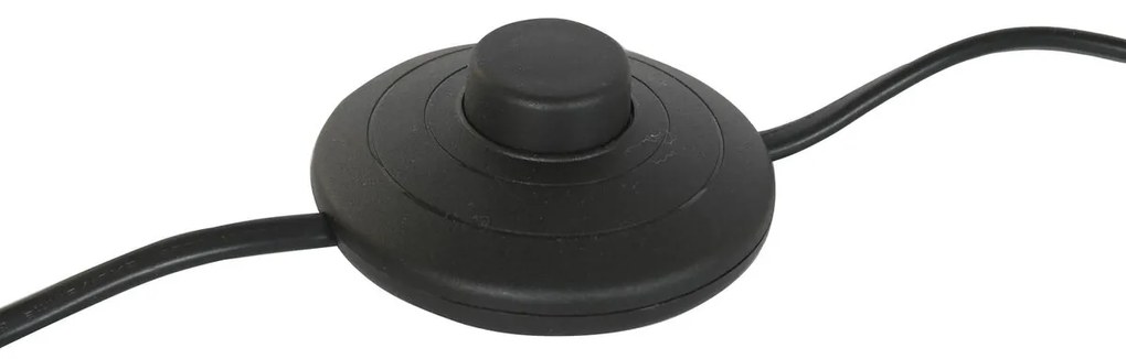 Φωτιστικό Δαπέδου Home ESPRIT Λευκό Μαύρο 28 X 28 X 155 CM