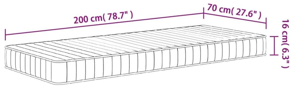 ΣΤΡΩΜΑ ΑΦΡΟΥ MEDIUM SOFT 70X200 ΕΚ. 373028