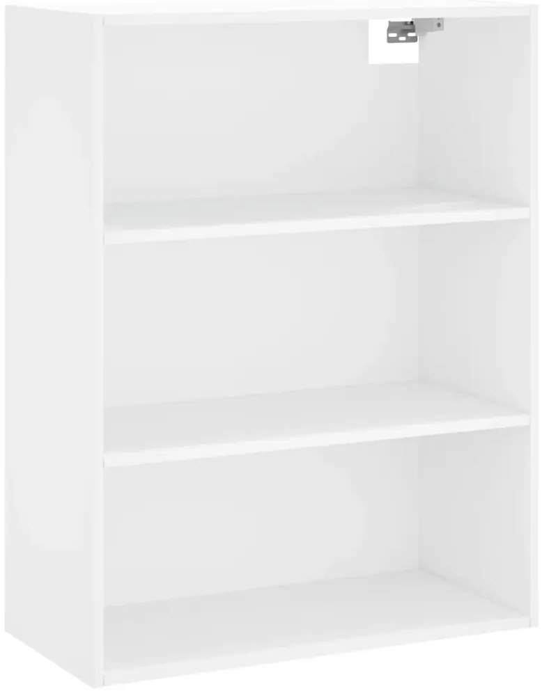 vidaXL Ντουλάπι Λευκό 69,5x32,5x180 εκ. Επεξεργασμένο Ξύλο