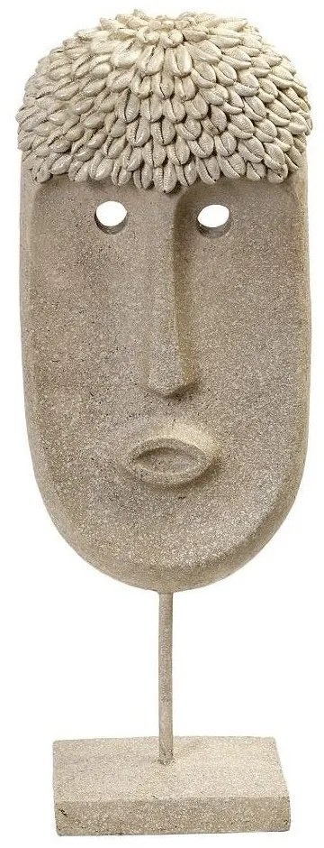 Διακοσμητική Φιγούρα Σε Βάση BOD124 19,5x10x52cm Beige Espiel Polyresin