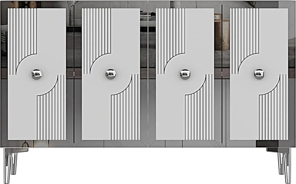 Console Pega 120 - White, Silver White
Silver