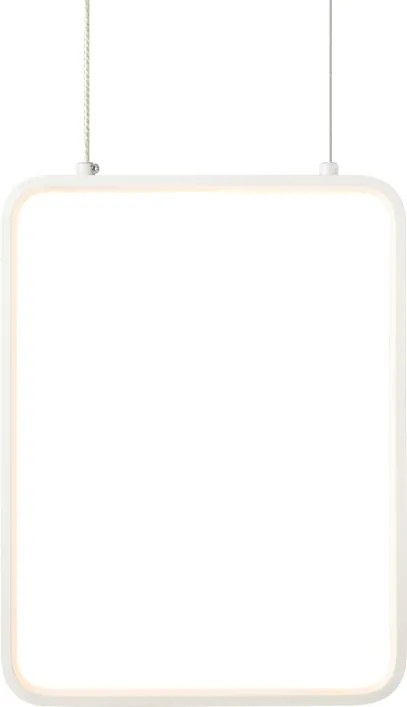 Φωτιστικό οροφής Frame LED-Λευκό-Μήκος: 18 εκ.