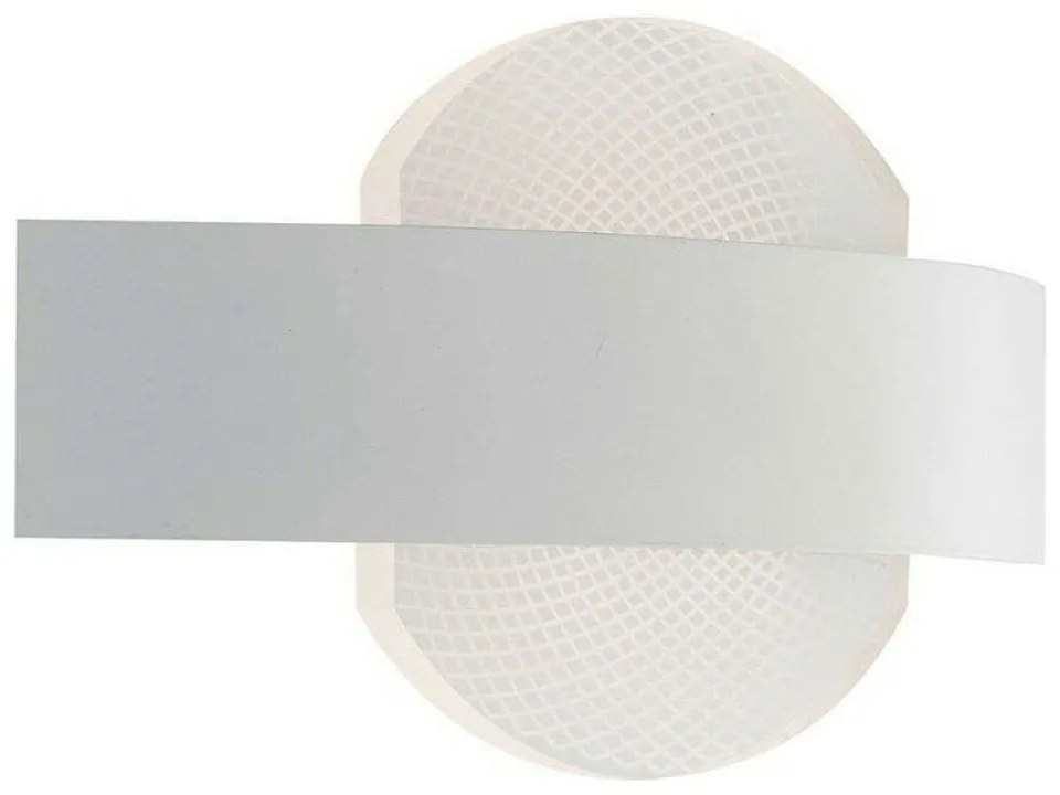 Φωτιστικό Τοίχου - Απλίκα Eternity LED-ETERNITY-AP 10W Led 24x13cm White Luce Ambiente Design Metal