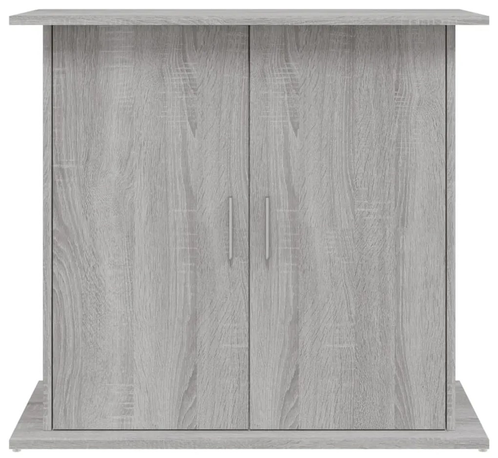 vidaXL Βάση Ενυδρείου Γκρι Sonoma 81x36x73 εκ. από Επεξεργασμένο Ξύλο