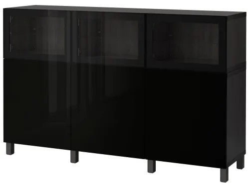 BESTÅ σύνθεση αποθήκευσης με πόρτες, 180x42x112 cm 792.081.82