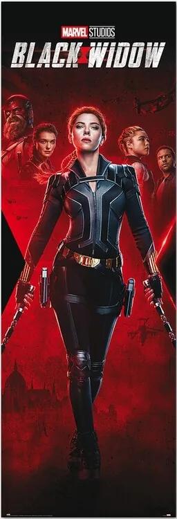 Αφίσα πόρτας Marvel - Black Widow, (53 x 158 cm)