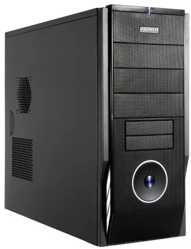 Gigabyte Setto II 142 24ZE2-BSDM00-00R Midi Tower Κουτί Υπολογιστή Κουτί BLACK