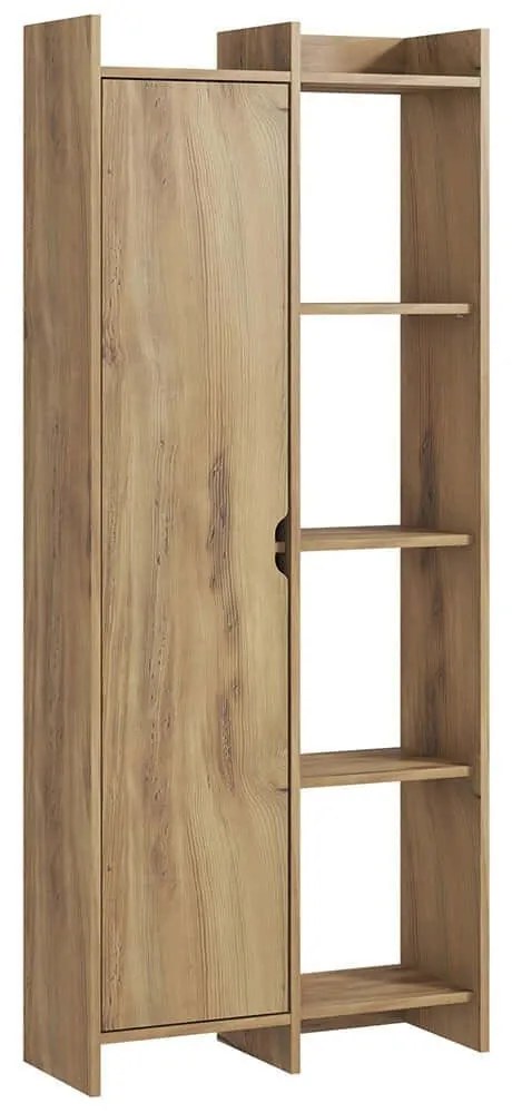 Βιβλιοθήκη Offer 382NRC1309 70x30x180cm Oak