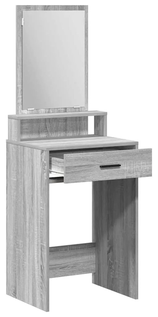 vidaXL Κομμό Υπνοδωματίου με συρτάρι Γκρι sonoma 50 x 41 x 140 εκ.