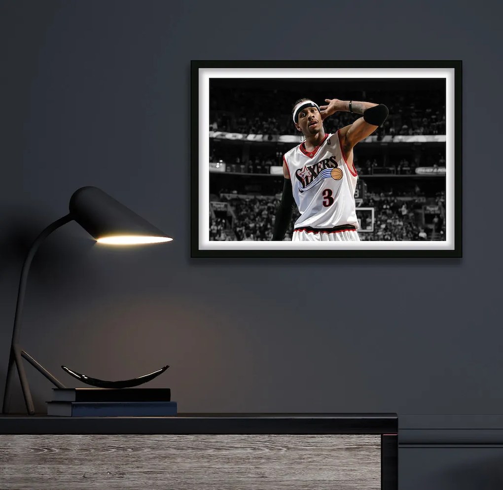 Πόστερ &amp; Κάδρο Allen Iverson SNK212 30x40cm Εκτύπωση Πόστερ (χωρίς κάδρο)